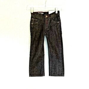 NEW! Tommy Hilfiger Toddler Kids 4T Black Denim Jeans Boys Girls MSRP $29.50